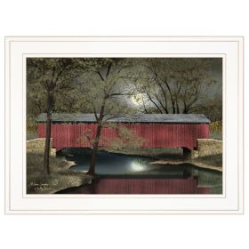 "Warm Summer's Eve" by Billy Jacobs, Ready to Hang Framed Print, White Frame