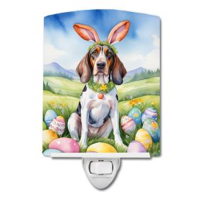 NEW American English Coonhound Easter Egg Hunt Ceramic Night Light Compact, UL-Certified, Ideal for Bedroom, Bathroom, Nursery, Hallway, Kitchen