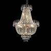 Gold Crystal Chandeliers,Large Contemporary Luxury Ceiling Lighting for Living Room Dining Room Bedroom Hallway (Without Bulb)