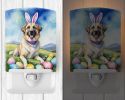 NEW Anatolian Shepherd Dog Easter Egg Hunt Ceramic Night Light Compact, UL-Certified, Ideal for Bedroom, Bathroom, Nursery, Hallway, Kitchen, 6x4x3