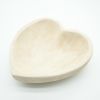 Handcrafted Heart-Shaped Natural Wood Tray