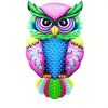 1pc Metal Owl Wall Decor, Outside Garden Decoration, Yard Art Outdoor Patio Fence Lawn Ornament, Home Decor, Room Decor, Party Supplies, Birthday Gift