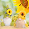 Sunflower Gnome Plush Ornament Kids Room Decoration Home Decoration Doll