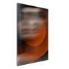 Abstract Art Orange Orb Canvas Print Design By HadiArts (size: 24x24)