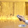 300 LED Curtain Lights, Twinkle Fairy Lights for Wedding, Christmas and Home Decor