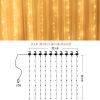 300 LED Curtain Lights, Twinkle Fairy Lights for Wedding, Christmas and Home Decor