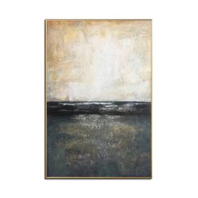 100% Handmade Top Selling Abstract Oil Painting  Wall Art Modern Minimalist  Canvas Home Decor For Living Room No Frame (size: 60x90cm)